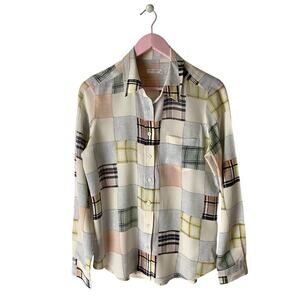 Equipment Femme Silk Button Down Blouse